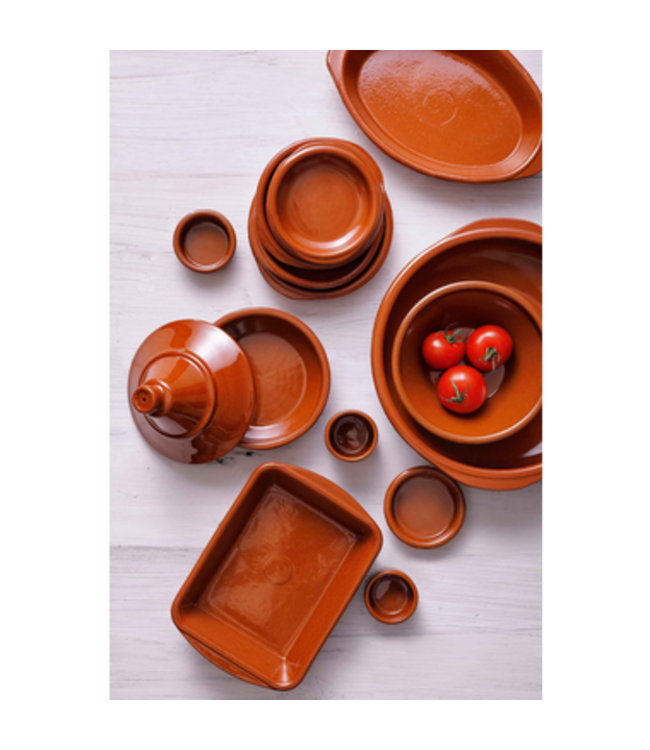 Ovenschaal 50 cl 180 x 140 x 45 mm rechthoekig bruin Classico - Tapas