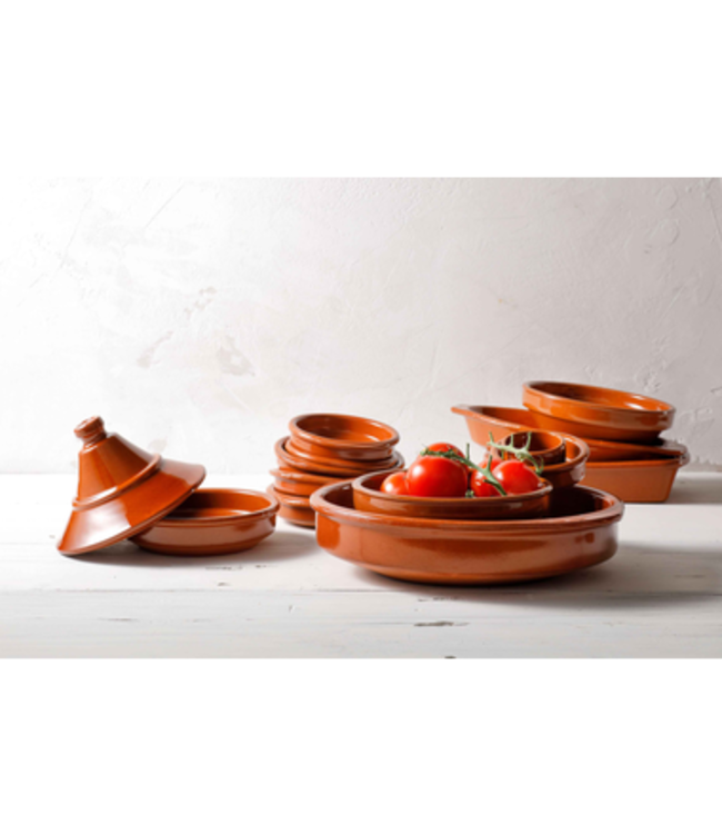 Ovenschaal 20 cl Ø120 x (h) 30 mm bruin Classico - Tapas | prijs & verp per 4 stuks