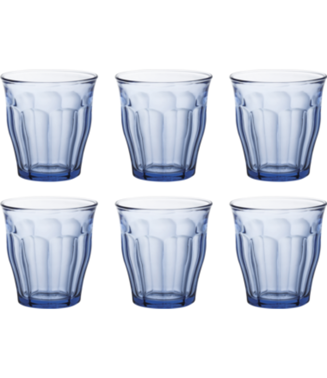 Tumbler 25 cl blauw Picardie 1027B - Duralex | prijs & verp per 6 stuks