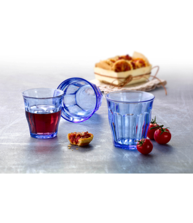 Tumbler 25 cl blauw Picardie 1027B - Duralex | prijs & verp per 6 stuks