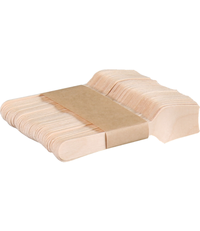 IJslepel disp 95 mm naturel hout - Depa | prijs & verp per 100 stuks