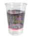 Depa Milkshakebeker disp  40 cl ICE is (N)ICE transparant/roze gerecycled PET - Depa | prijs & verp per 50 stuks