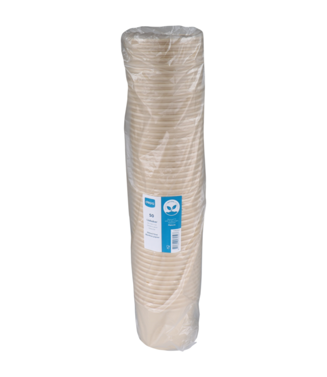 Ijsbeker disp 30 cl bamboepapier - Depa | prijs & verp per 50 stuks