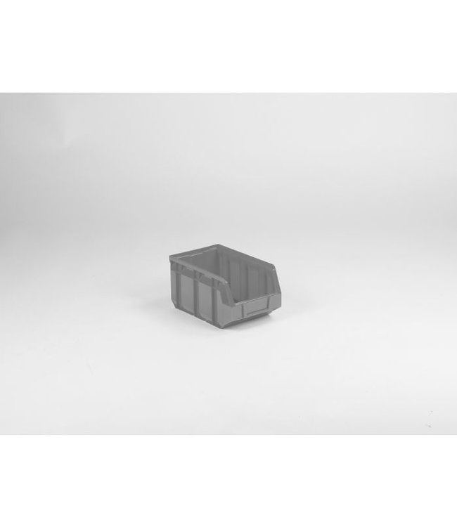 Magazijnbak stapelbaar 4,5 ltr 237/205 x 144 x 123 mm grijs - Storefix