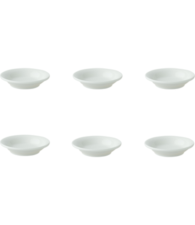 Theetip 85 mm Offwhite  Fancy Ivory - Palmer| prijs & verp per 6 stuks