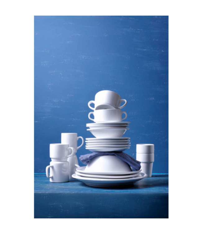 Bord 16 cm smalle rand  Budgetline - Mammoet | prijs & verp per 6 stuks