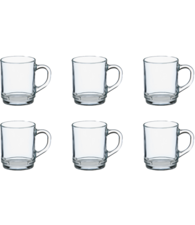 Theeglas 26 cl Ø70x(h)82 mm 4020A Versailles - Duralex | prijs & verp per 6 stuks