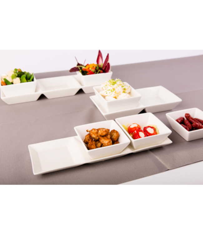 Schaal 27 cl Offwhite Fancy Ivory - Palmer| prijs & verp per 8 stuks