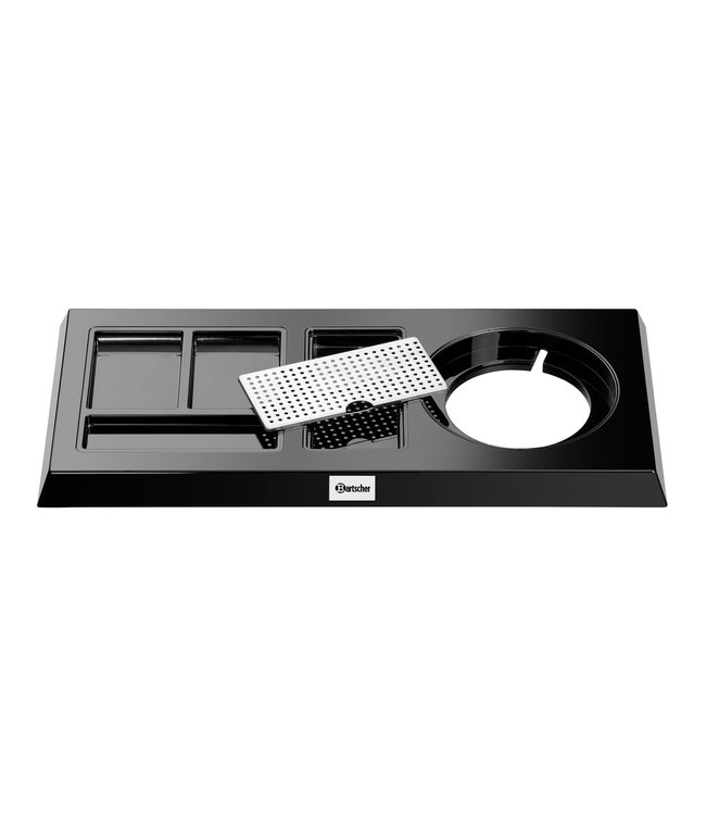 Theestation incl waterkoker enkelwandig kunststof 0,8 ltr - Bartscher