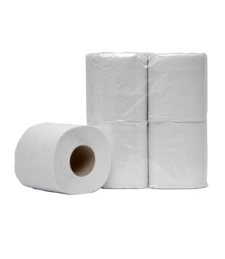 Toiletpapier 2-laags wit 200 vel | prijs & verp per 48 stuks