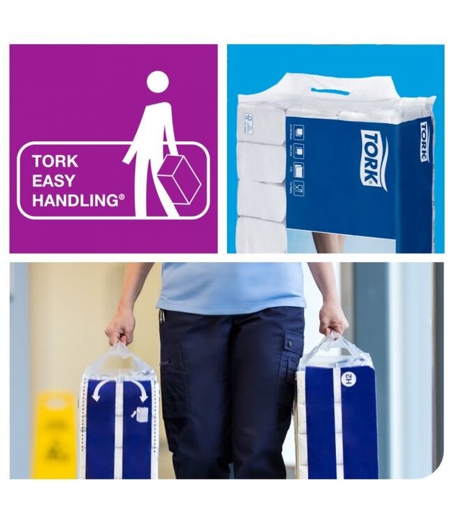 Toiletpapier Smart One Mini tbv T9 - Tork | prijs & verp per 12 stuks