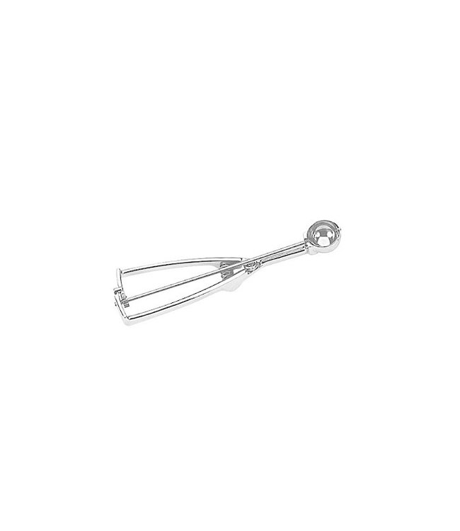 IJsportioneerlepel met RVS 18/10 kom  - Ø38 mm - 1/65 ltr op kaart - Stöckel