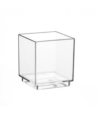 Papstar Amuse - Fingerfood schaaltje disp 5,5 cl 42 x 42 x 47 mm glashelder | prijs & verp per 270 stuks