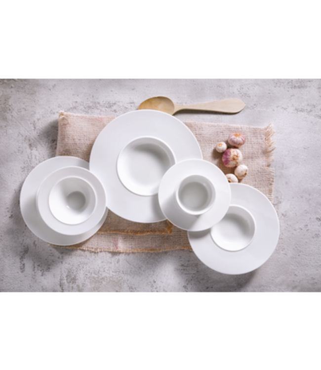 Pastabord 300 mm White Delight - Palmer | prijs & verp per 6 stuks