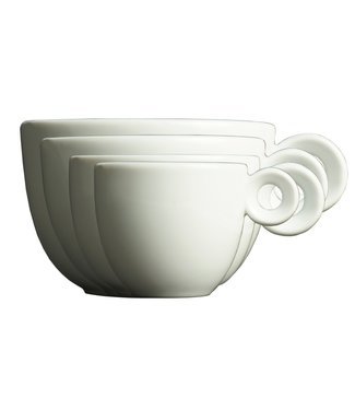 Koffiekop 15 cl wit Atla - Porselein