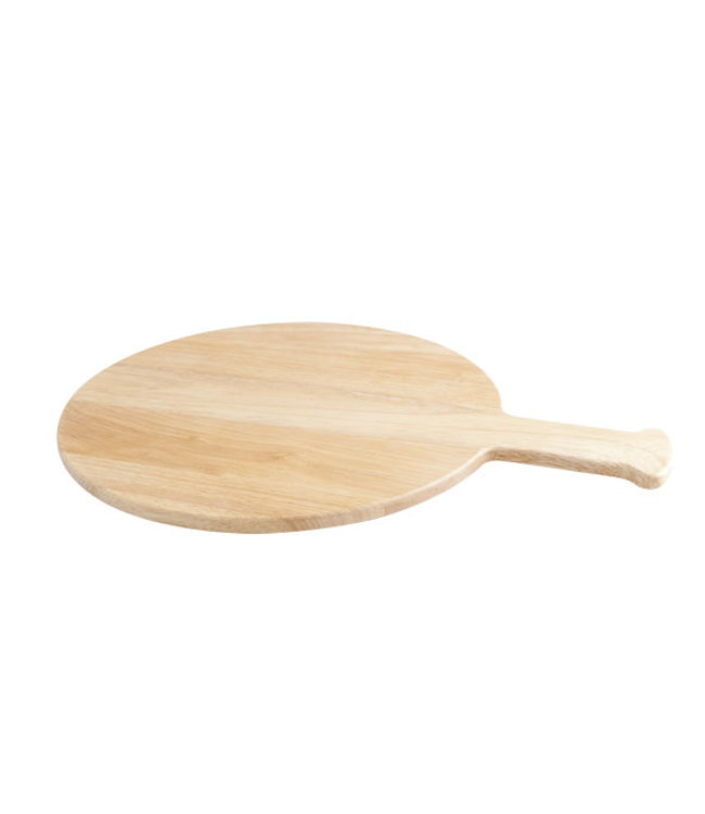 Serveerplank met handvat 320 mm hout - Rubberwood