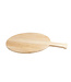 Sans Marque Serveerplank met handvat 320 mm hout - Rubberwood