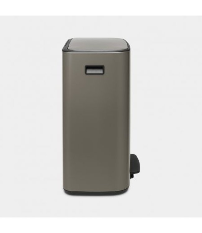 Pedaalemmer 2 x 30 ltr grijs Bo - Brabantia