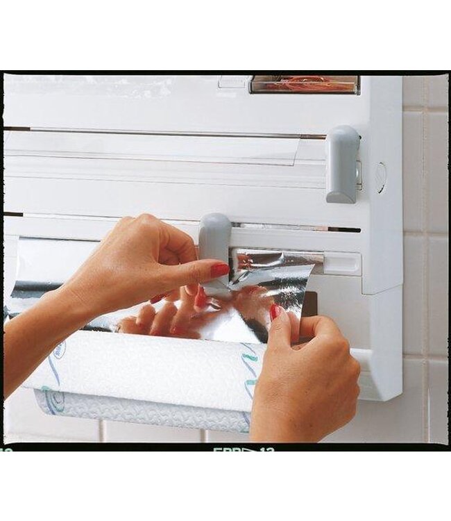 Keukenrolhouder 3-delig 385 x 70 x 265 mm - Leifheit