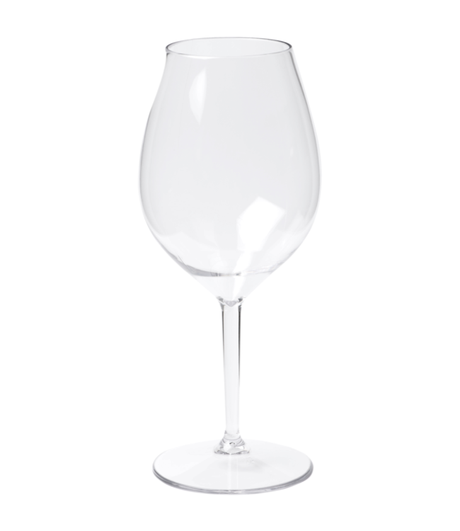 Wijnglas reusable pETG 51 cl op voet onbreekbaar transparant | prijs & verp per 4 stuks