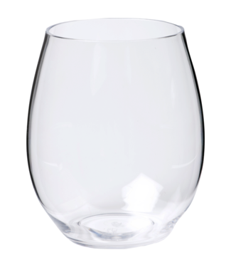 Waterglas reusable pETG 39 cl onbreekbaar transparant | prijs & verp per 4 stuks