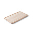 Vleesplank 390 x 230 x 16 mm beukenhout met sapgeul