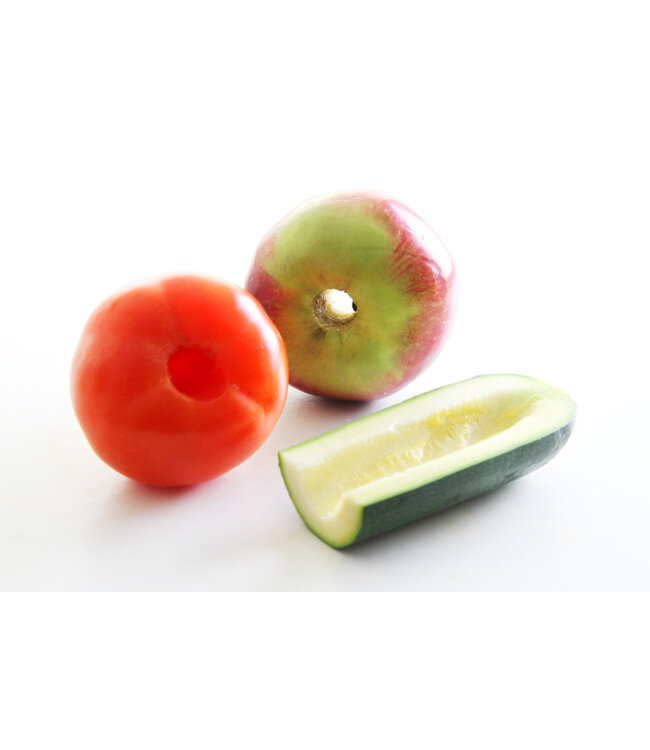 Groenteboor 220 mm - lemmet lengte 110 mm - Roestvrijstaal