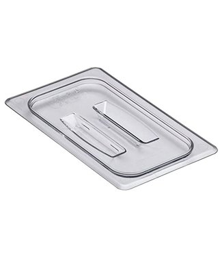 Cambro Gastronormdeksel kunststof PC 1/4 met greep transparant hittebestendig -40/+99 °C Camwear 40CWCH - Cambro