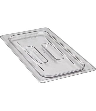 Cambro Gastronormdeksel kunststof PC 1/3 met greep transparant hittebestendig -40/+99 °C Camwear 30CWCH - Cambro