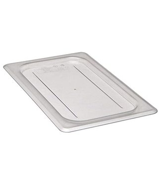 Cambro Gastronormdeksel kunststof 1/4 vlak transparant hittebestendig -40/+99 °C Camwear 40CWC - Cambro