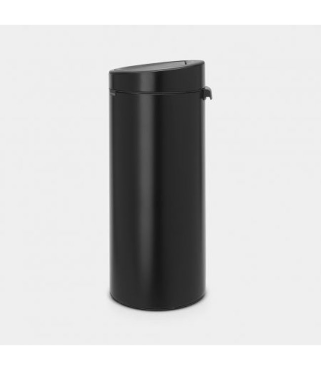 Touch Bin afvalemmer 30 ltr matt black - Brabantia