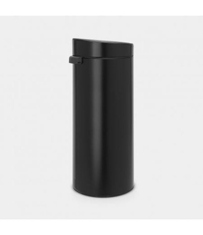 Touch Bin afvalemmer 30 ltr matt black - Brabantia