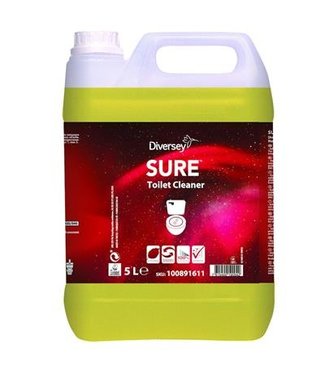 SURE Toilet Cleaner 2x5 ltr W1779  | prijs & verp per 2 stuks