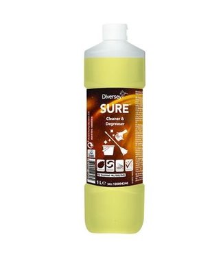 SURE Cleaner & Degreaser 6x1 ltr W3623 | prijs & verp per 2 stuks