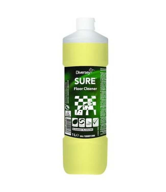 SURE Floor Cleaner 6x1 ltr W2029 | prijs & verp per 6 stuks