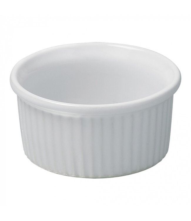 Ramekin 105 x 50 mm wit - Porselein