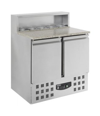Combisteel Pizzawerkbank met 2 deuren 903 x 700 x 1090 mm - Combisteel