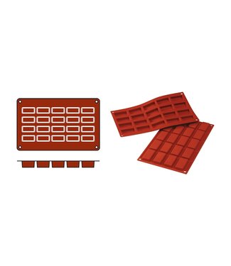 Silikomart Bakmat Financiers 49 x 26 x 11 mm - Silikomart