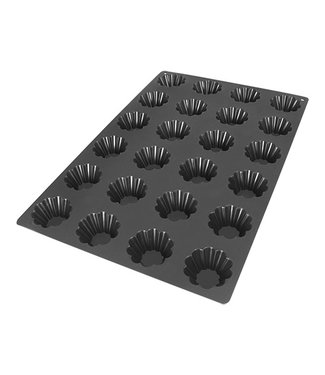 Silikomart Bakmat Briochette 24 vormpjes 79 x 35 mm - Silikomart