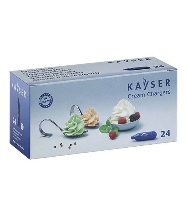 Slagroompatronen - Kayser | prijs & verp per 24 stuks
