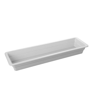 Sans Marque Gastronormbak 2/4GN 530 x 162 x 65 mm wit - Melamine