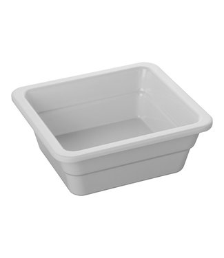 Sans Marque Gastronormbak 1/6GN 176 x 162 x 65 mm wit - Melamine