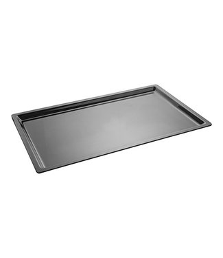 Sans Marque Plateau 1/1GN 530 x 325 x 20 mm zwart - Melamine