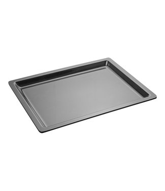 Sans Marque Plateau 1/2GN 325 x 265 x 20 mm zwart - Melamine