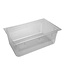 CaterChef Gastronormbak kunststof PC 1/1-200 mm diep transparant hittebestendig -40/+100 °C - CaterChef