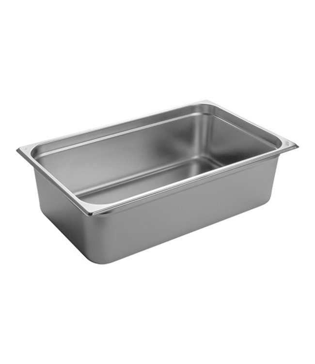 Gastronormbak rvs 1/1-150 mm diep zonder greep zware kwaliteit - CaterChef