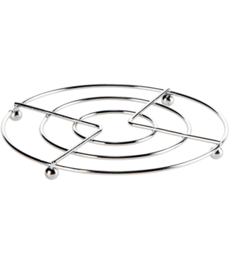 Onderzetter 165 mm - Verchroomd Nog 1 stuks beschikbaar OUTLET !!