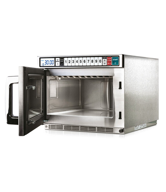 Magnetron 1.800 Watt 19 ltr prof. 420 x 337 x 480 mm (bxdxh) geheel RVS R7500AT - Sharp