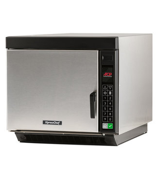 Menumaster XpressChef High Speed combi-magnetron JET514 1400 watt magnetron & 2700 watt heteluchtvermogen Menumaster  Geheel roestvrijstaal 100 programmeerbare menu's 230V