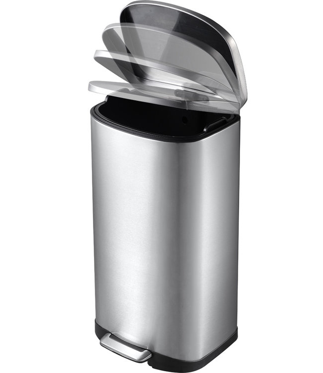 Pedaalemmer 50 ltr mat RVS Della - EKO